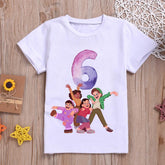 Turning Red Children T Shirt New Number 123456789 Kawaii Pixar Disney-TB00947-Veeddydropshipping